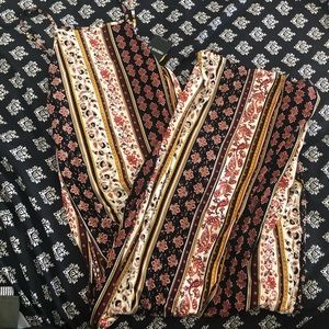 NWT Forever 21 Halter Tribal Maxi Bodycon Dress